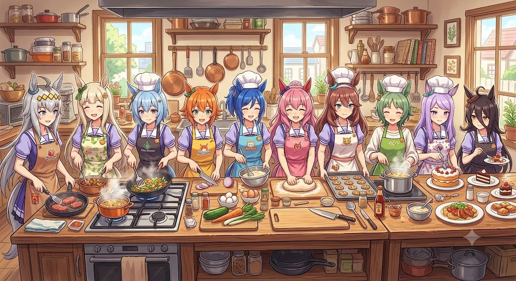 Geminが選ぶ料理がウマいウマ娘