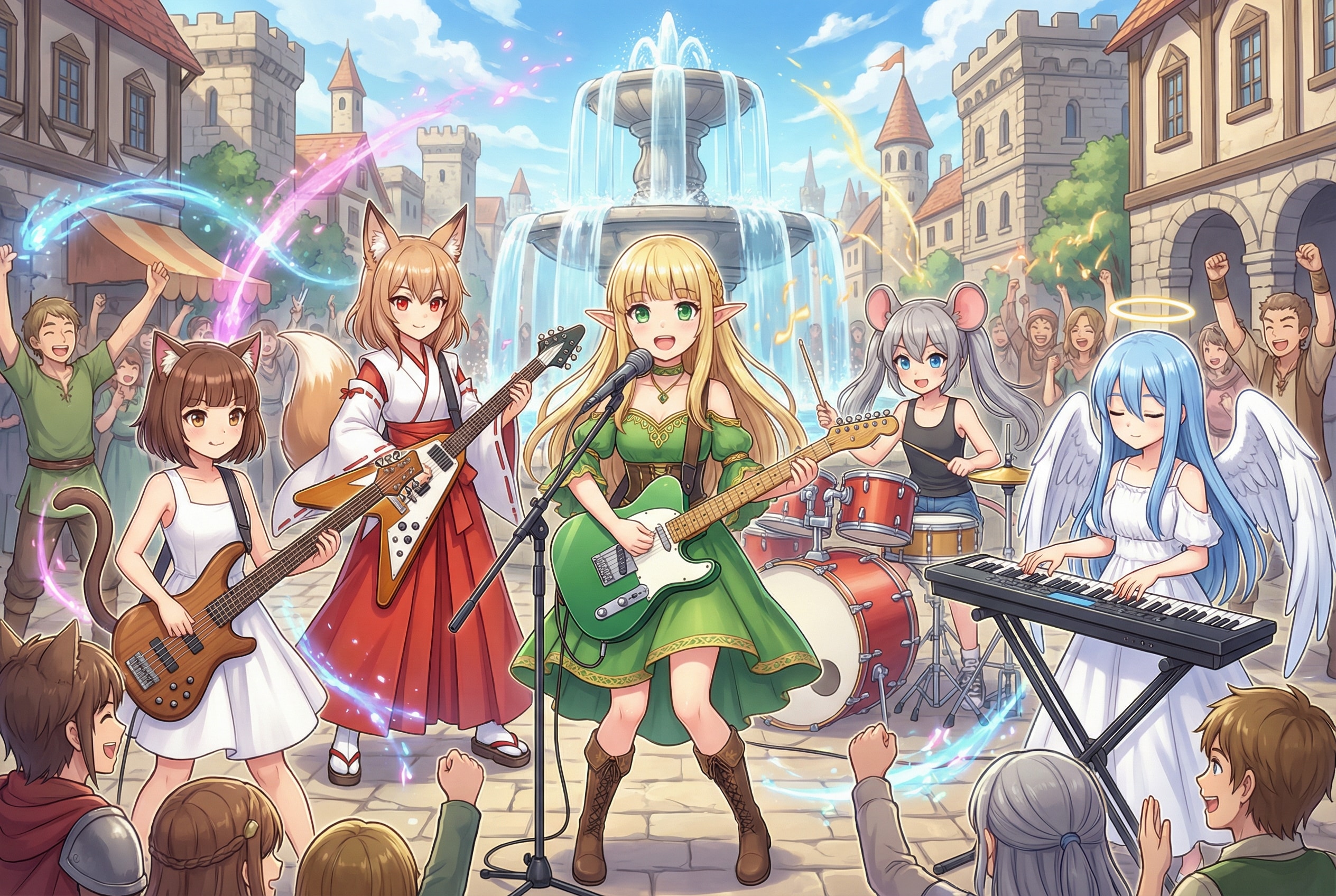 ファンタジーロック | の人気AIイラスト・グラビア