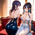 仲の良い二人 2枚目