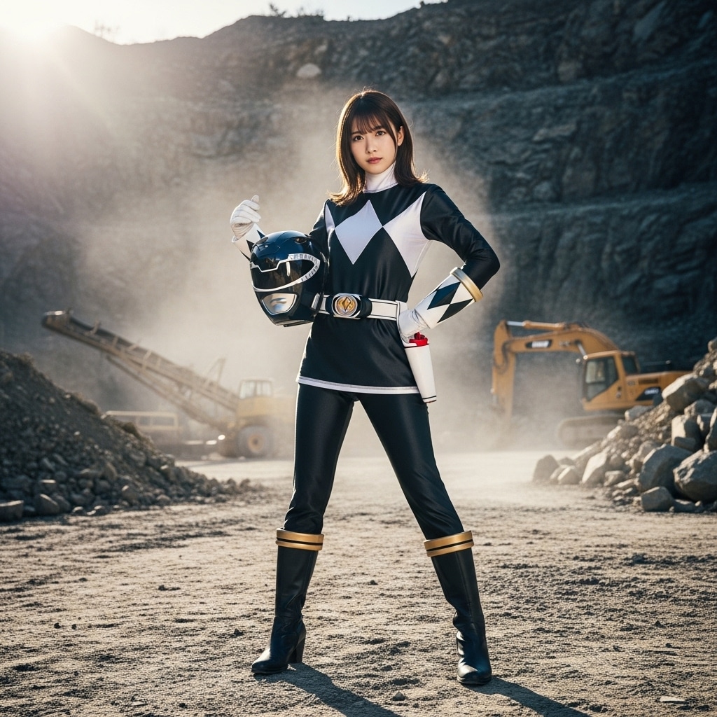 戦隊ブラックの代役に…。 | の人気AIイラスト・グラビア