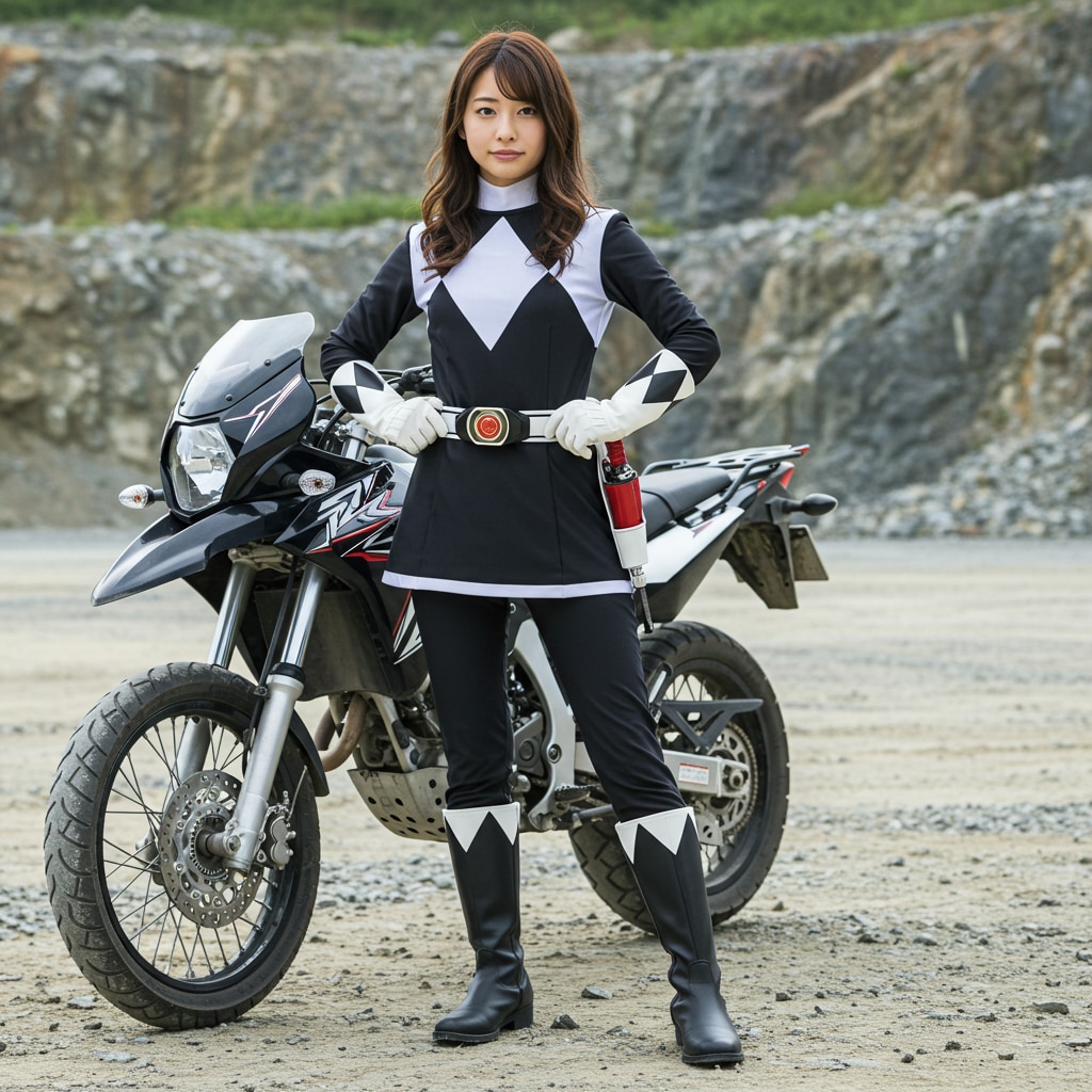 戦隊ブラックの代役に…。