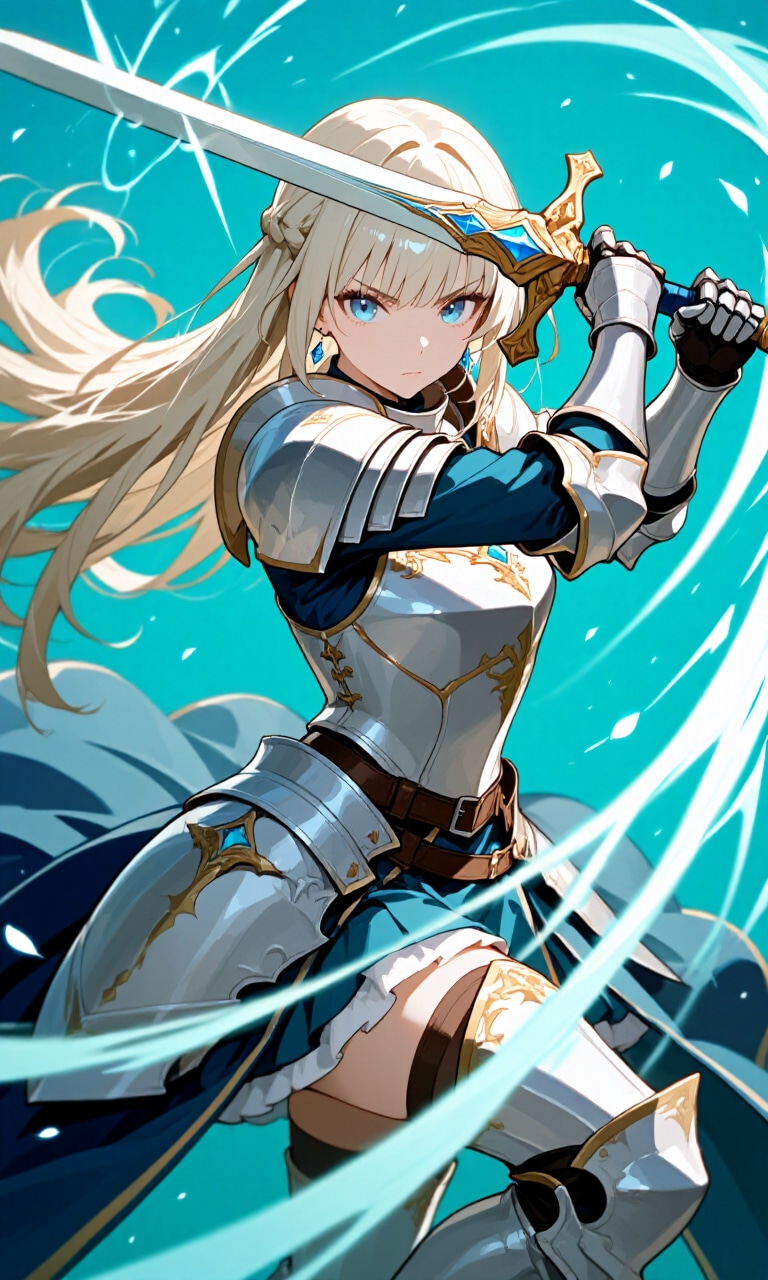 剣のポーズ14 | の人気AIイラスト・グラビア