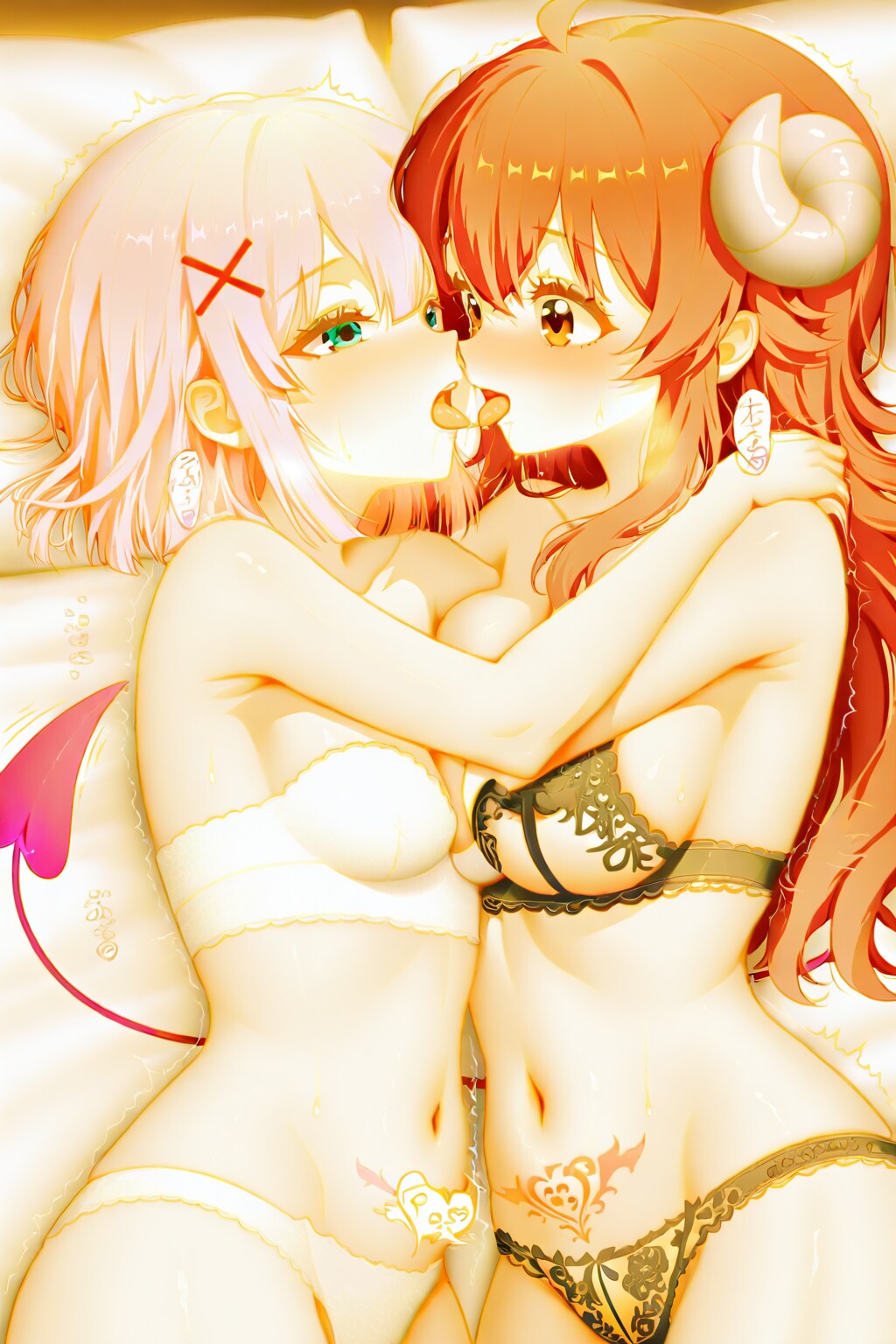 百合キス