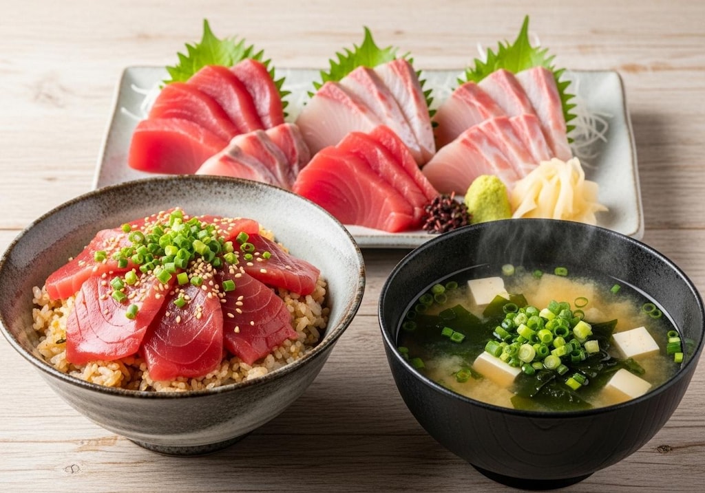 摩訶不思議食堂のまぐろ膳