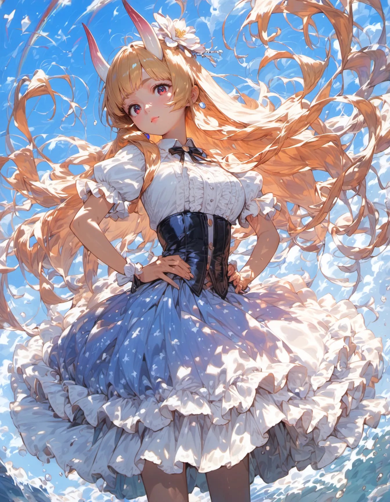 Windborne Aristocrat | の人気AIイラスト・グラビア