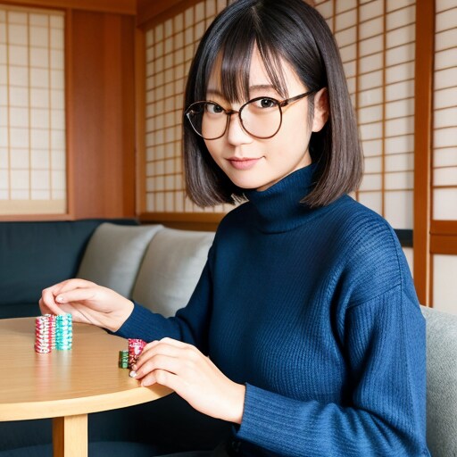 眼鏡っ娘（20260107c） | の人気AIイラスト・グラビア