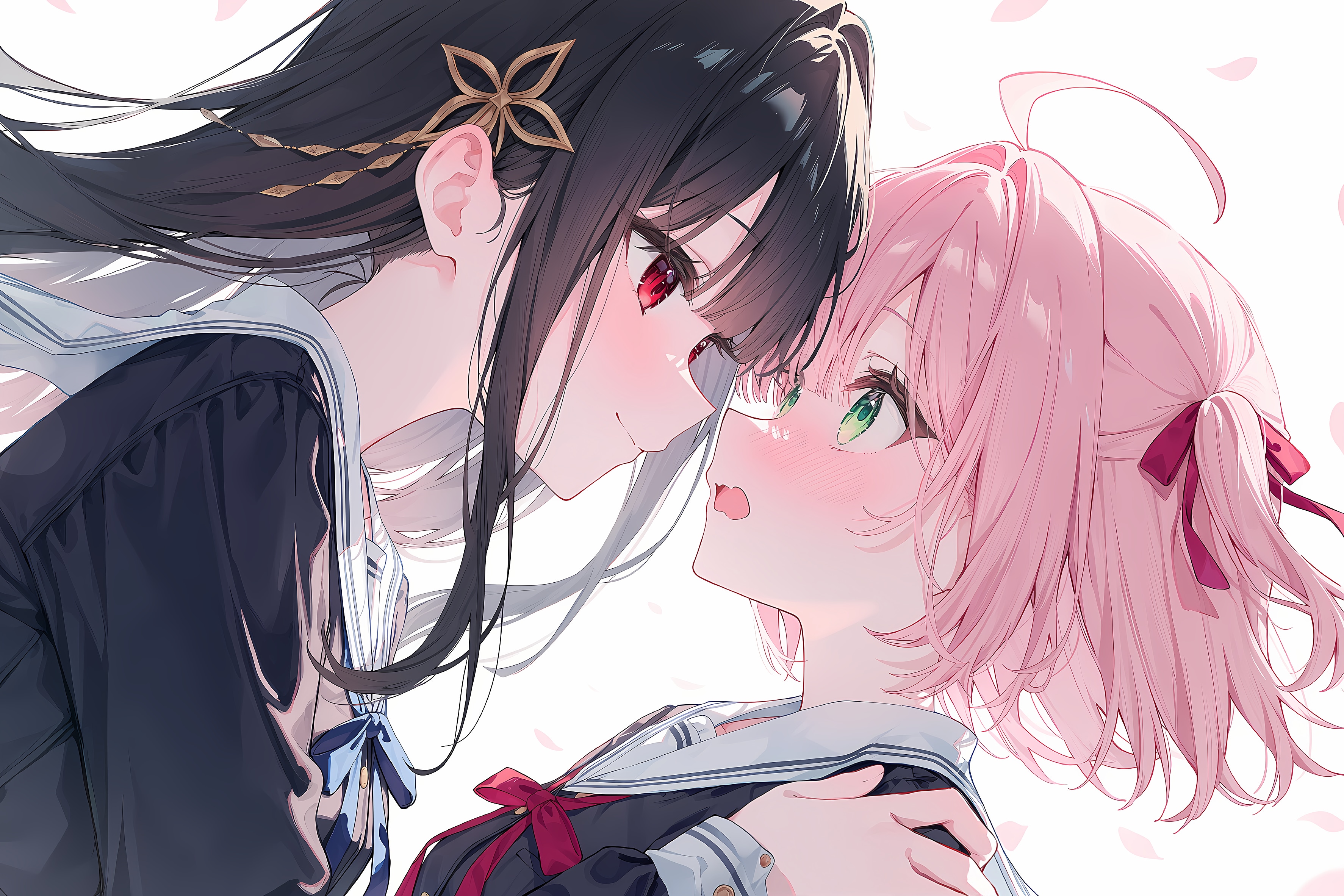 「先輩、近いです……！」