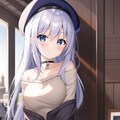 セーター女子 2枚目
