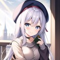 セーター女子 3枚目