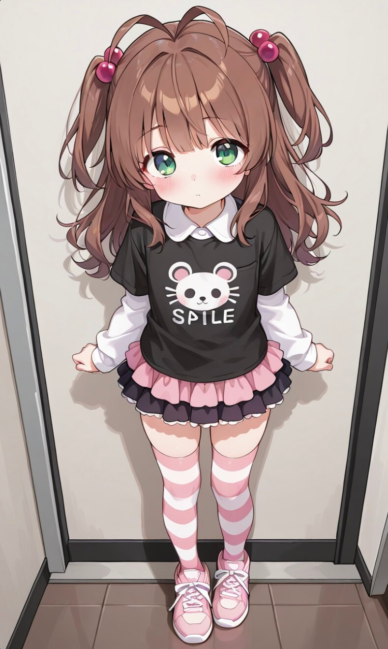 ピンクのスカート3☆