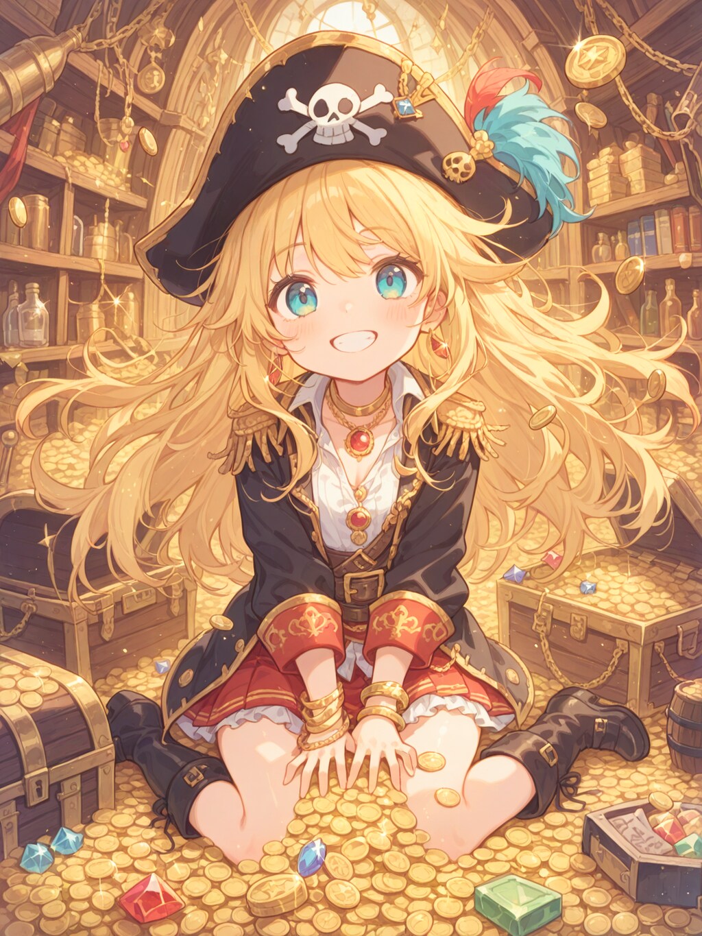 海賊船長の宝の部屋