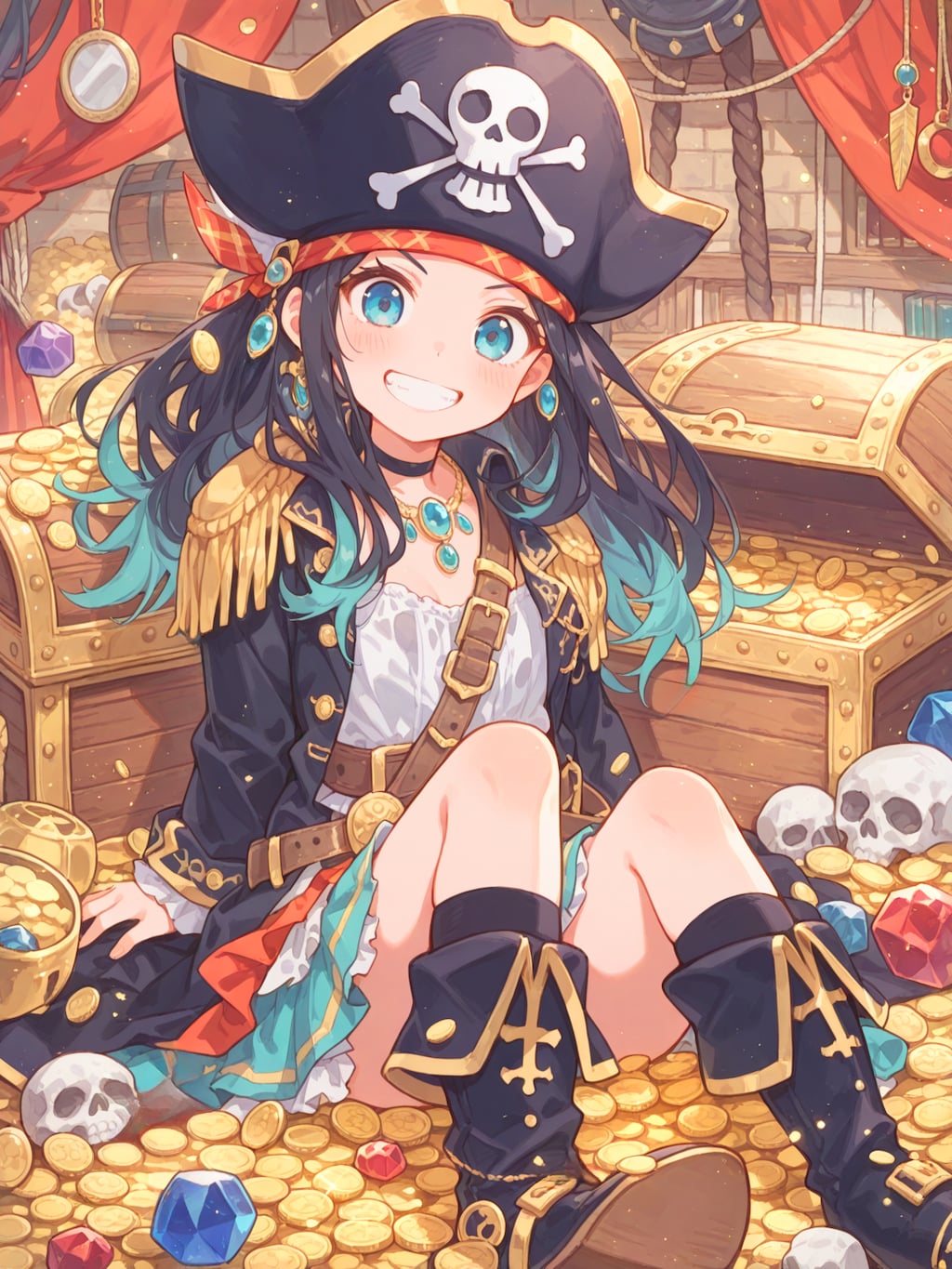 海賊船長の宝の部屋