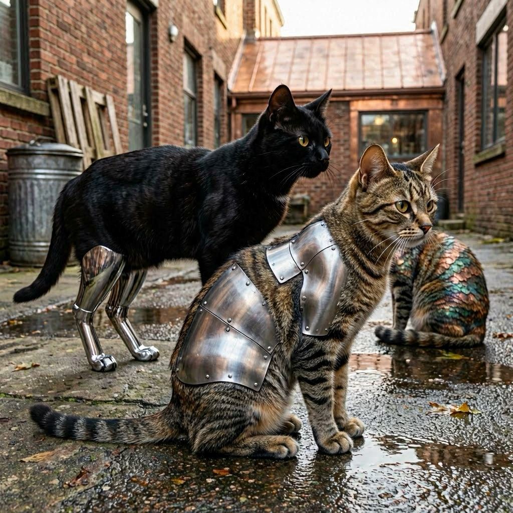 メタル化する猫