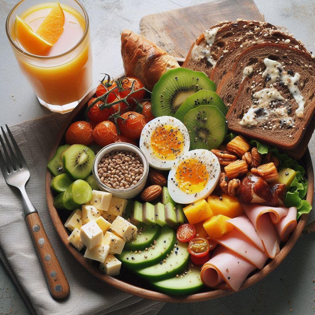 冷蔵庫のありあわせランチ