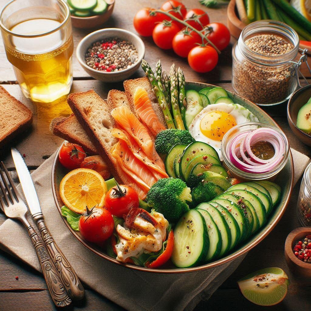 冷蔵庫のありあわせランチ