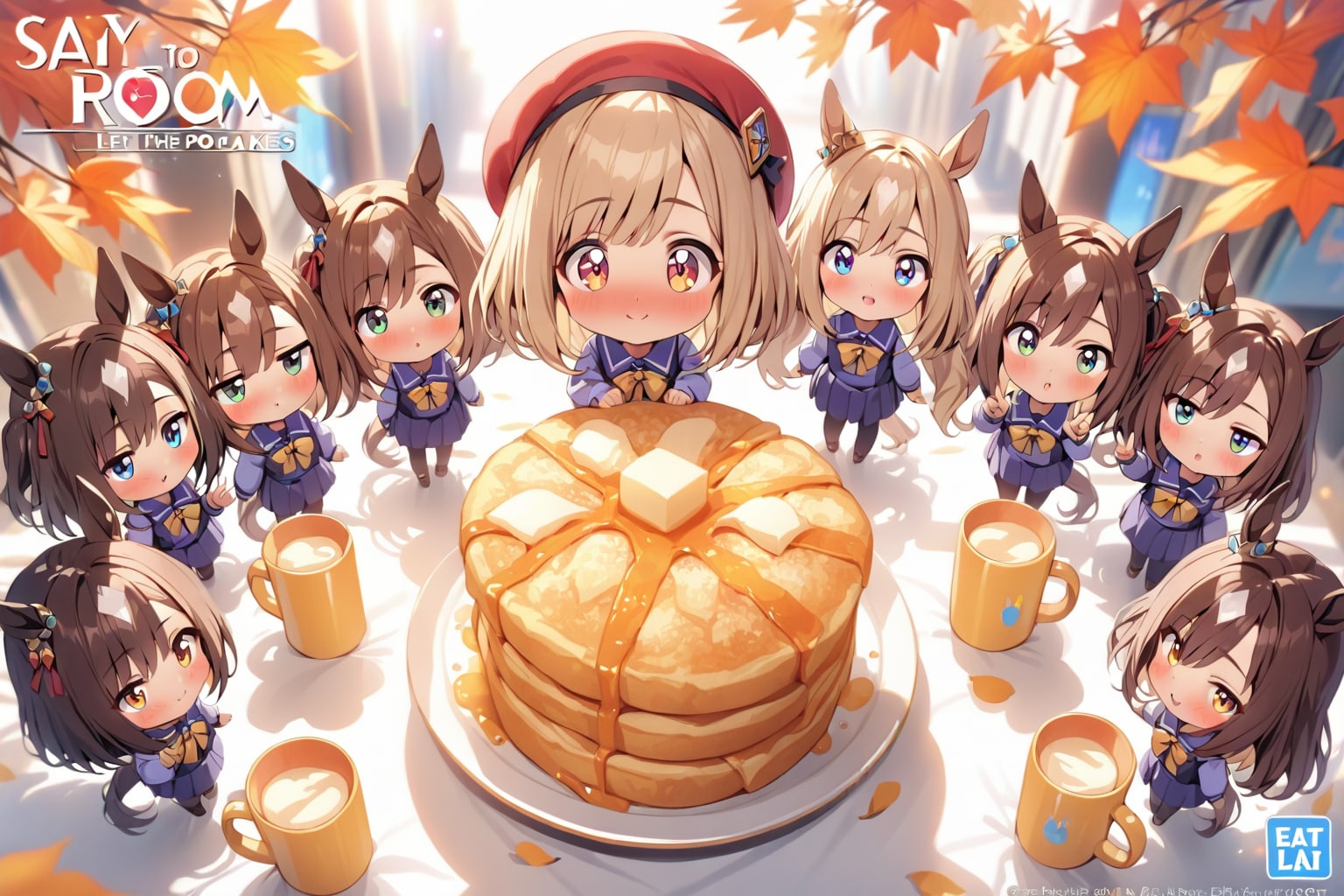 ちびちゃんと、ウマちびちゃん。 | の人気AIイラスト・グラビア