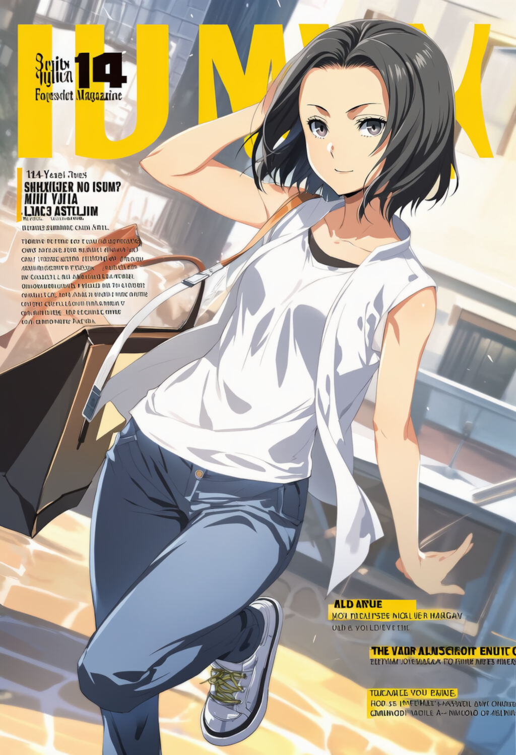 後輩ちゃんファッション