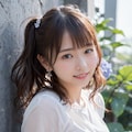 紫陽花と女の子 2 7枚目
