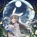 月夜のウサギ 4枚目