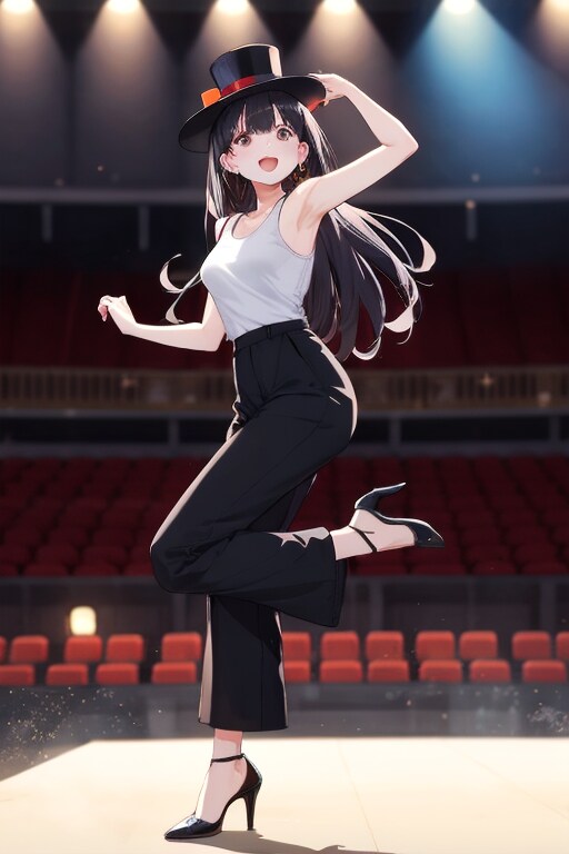 かっこかわいいダンサー白鳥英美梨　グランドオペラステージ