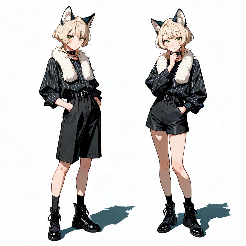 Eye of the Tigerちゃんのプロンプト起こしてみました