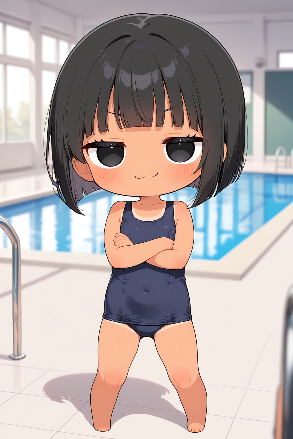 スク水は自信の表れ