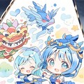 虎と鯉と竜 3枚目