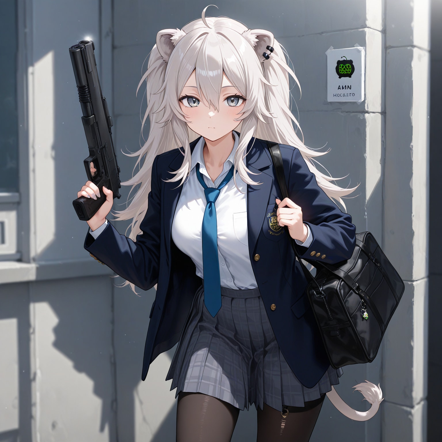 ギャングタウンちほーの女子高生（） | の人気AIイラスト・グラビア