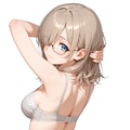 眼鏡っ子_古尾谷響（ふるおや　ひびき） 4枚目
