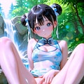 妹「ニホンヘンタイ男わからせてやるアルね！」🥭少林娘の足技 12枚目