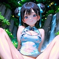 妹「ニホンヘンタイ男わからせてやるアルね！」🥭少林娘の足技 6枚目