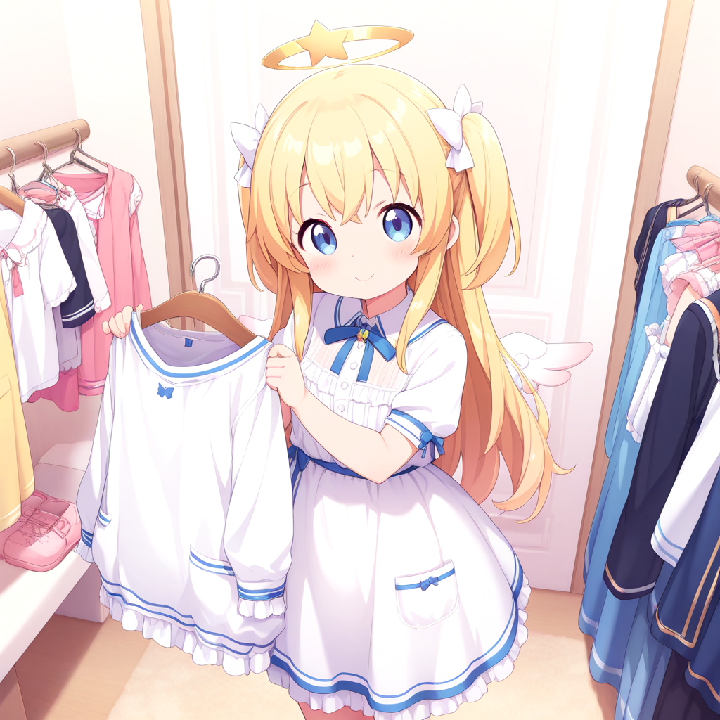 おしゃれがしたい天使 | の人気AIイラスト・グラビア