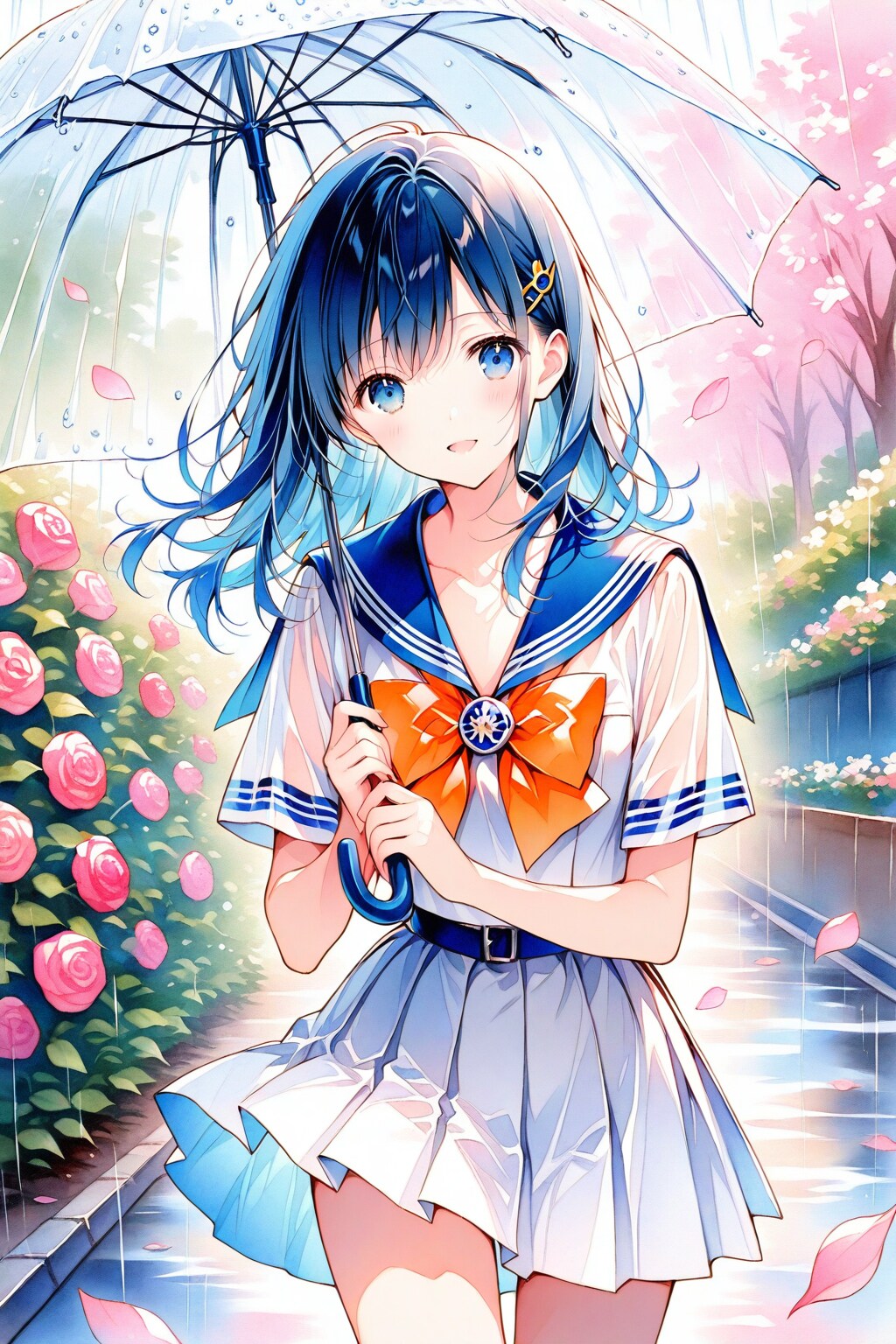 雨の日　(GRYPHONで作成)