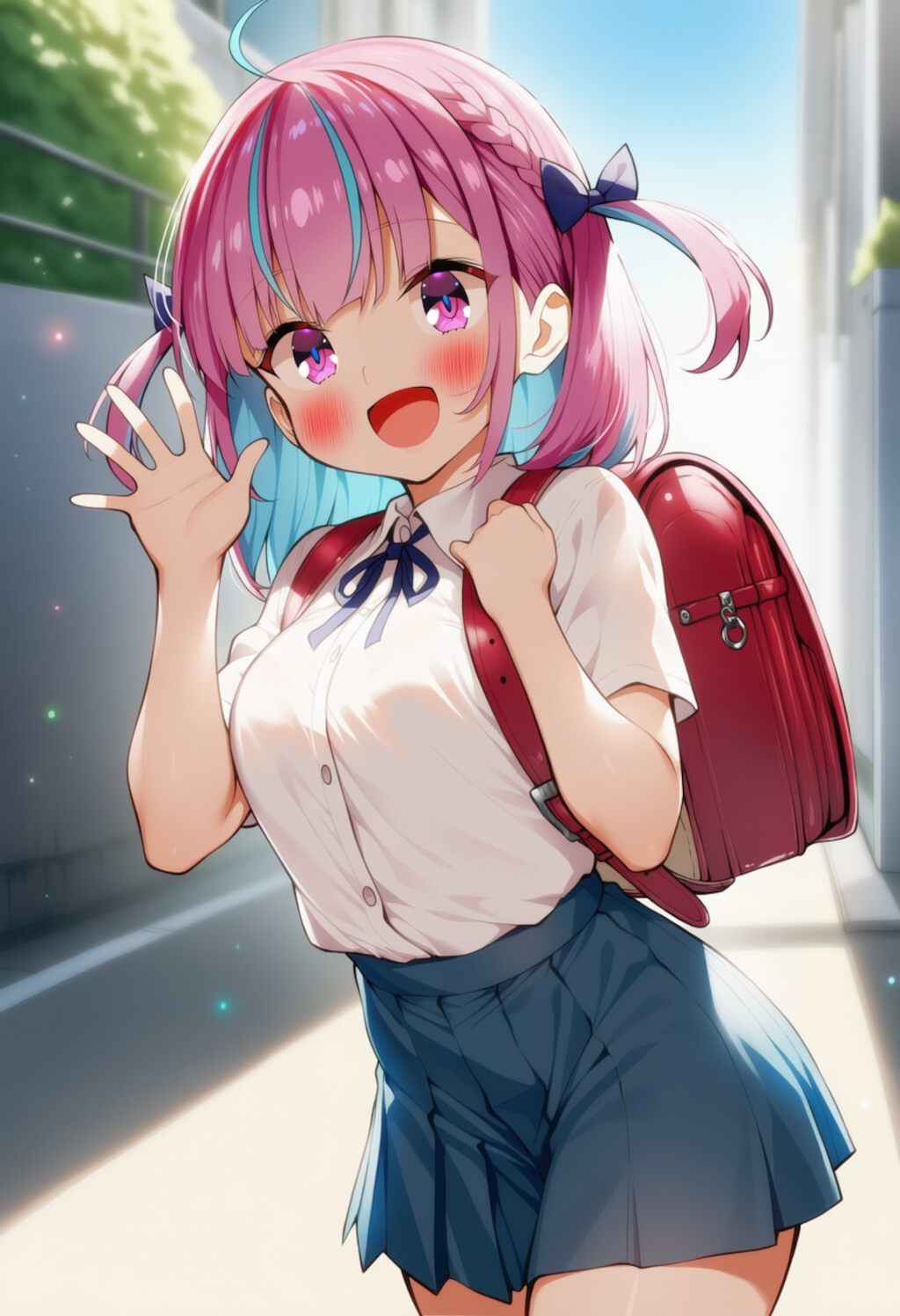 おはよー！（湊あくあ）