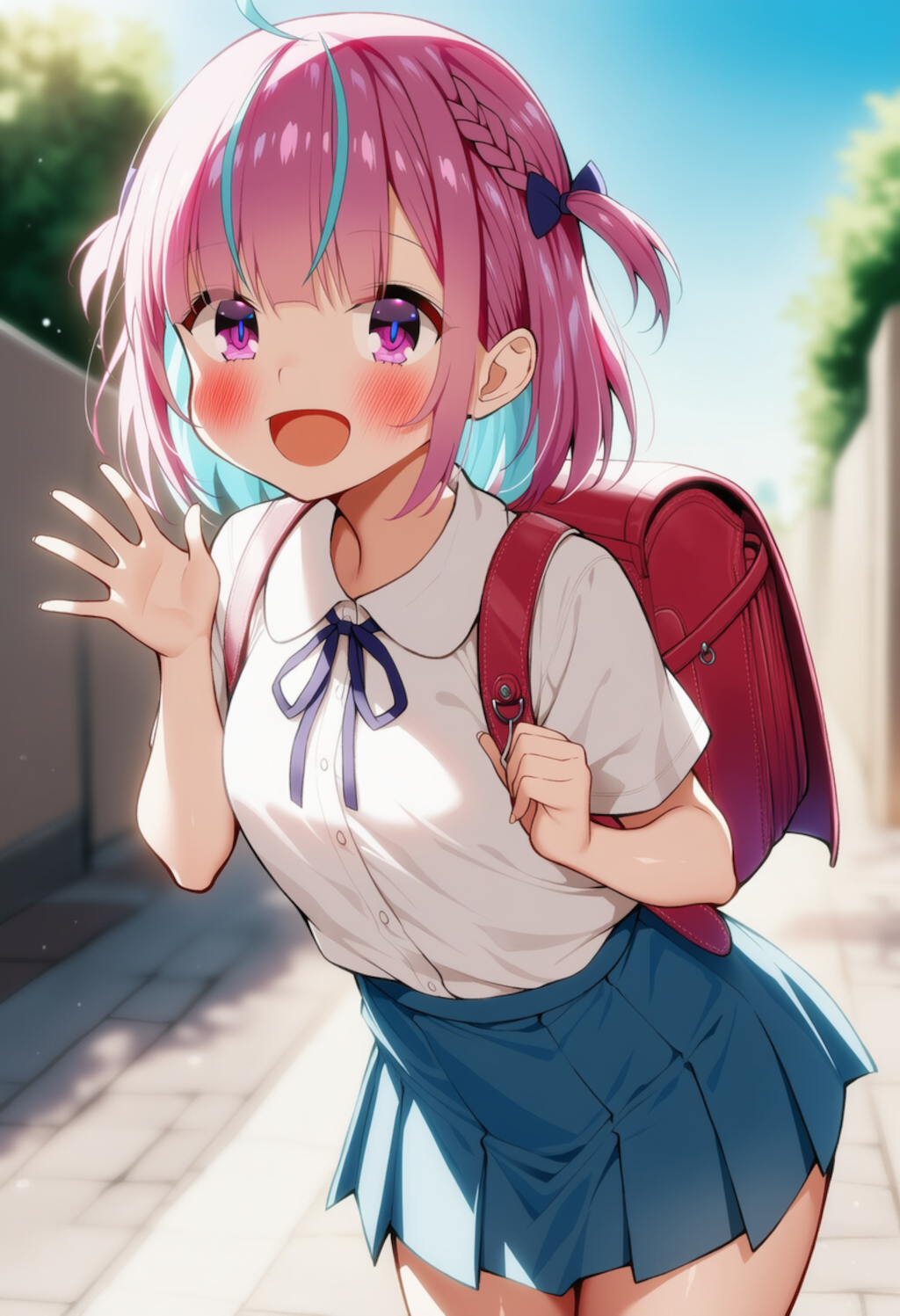 おはよー！（湊あくあ）