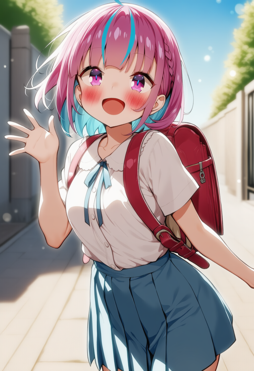 おはよー！（湊あくあ）