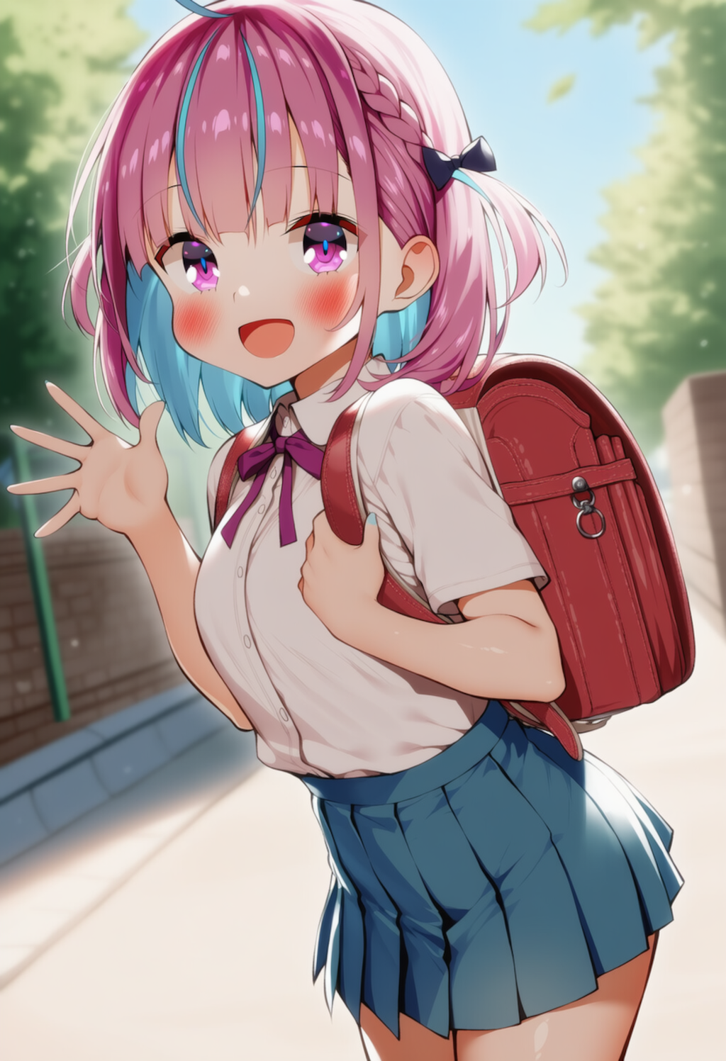 おはよー！（湊あくあ）