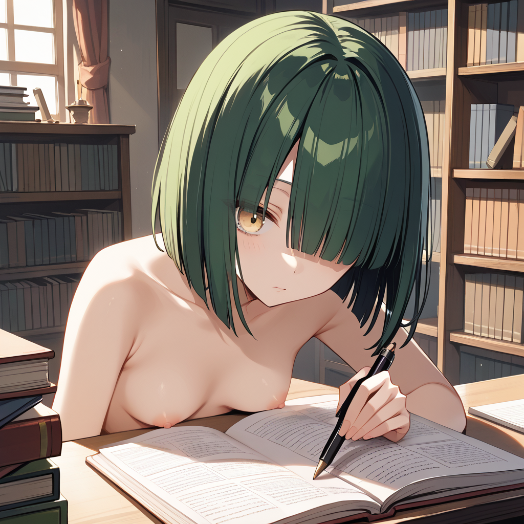 媚薬研究中の科学部の先輩(6枚)