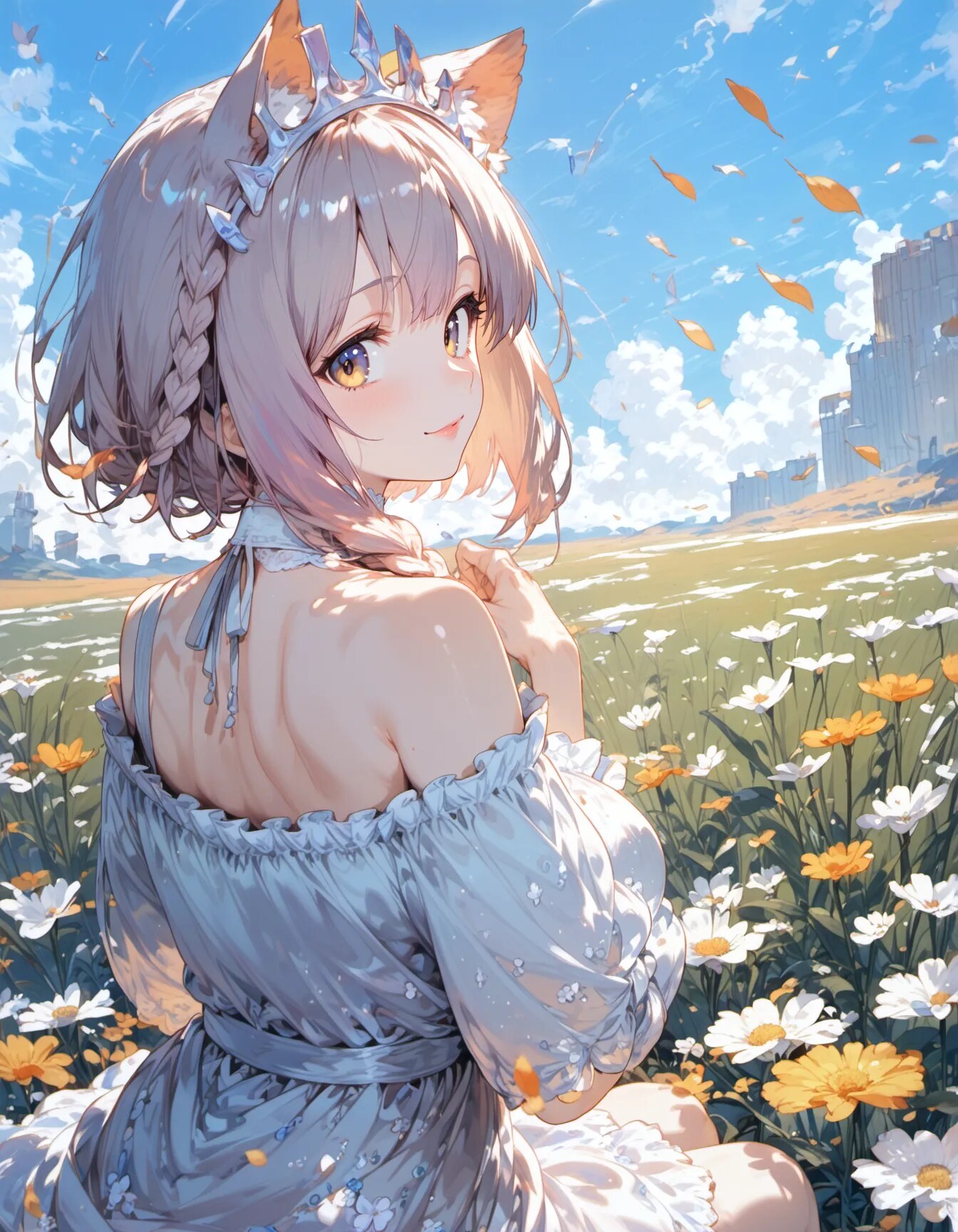 The Field Queen's Back | の人気AIイラスト・グラビア