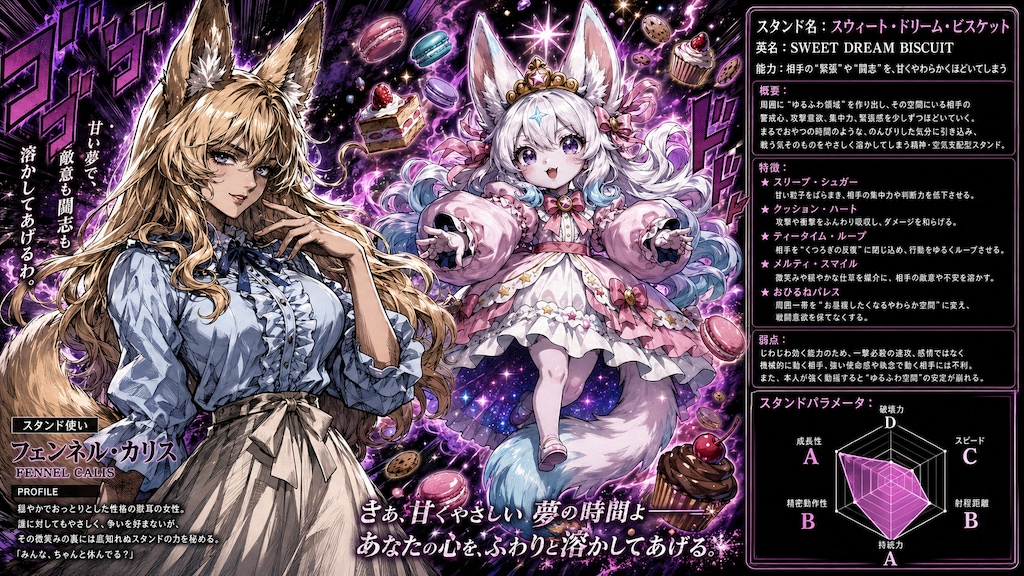 スウィート・ドリーム・ビスケットォッ！