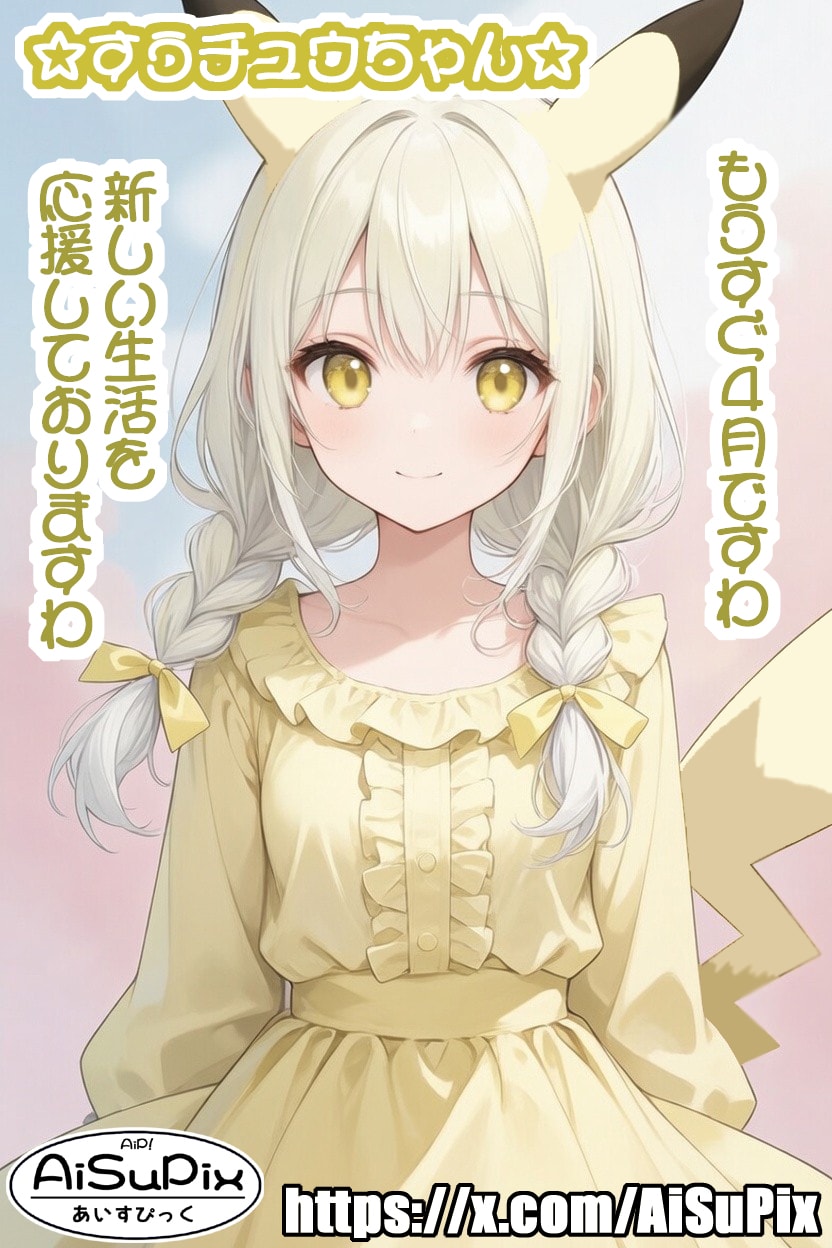 💙AiSuPix／ぽこあ・うすチュウちゃん💙 | の人気AIイラスト・グラビア