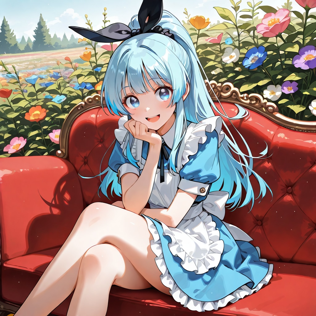 LILAC青髪ちゃん
