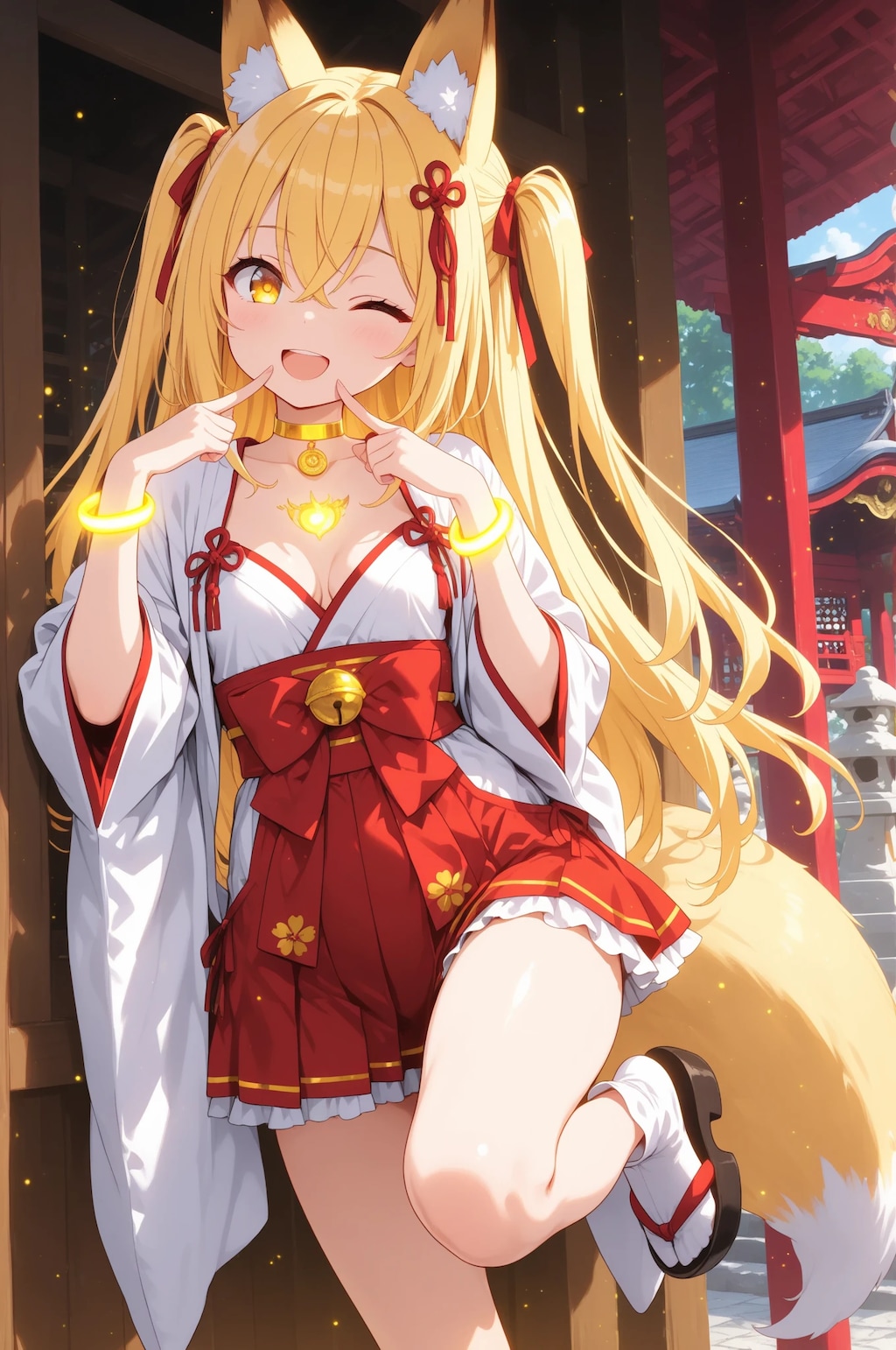 可愛いミラ巫女💓