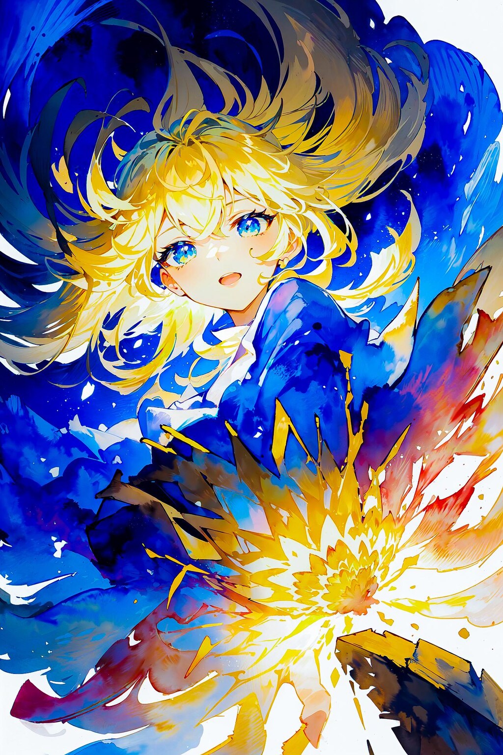 極彩色の魔法少女