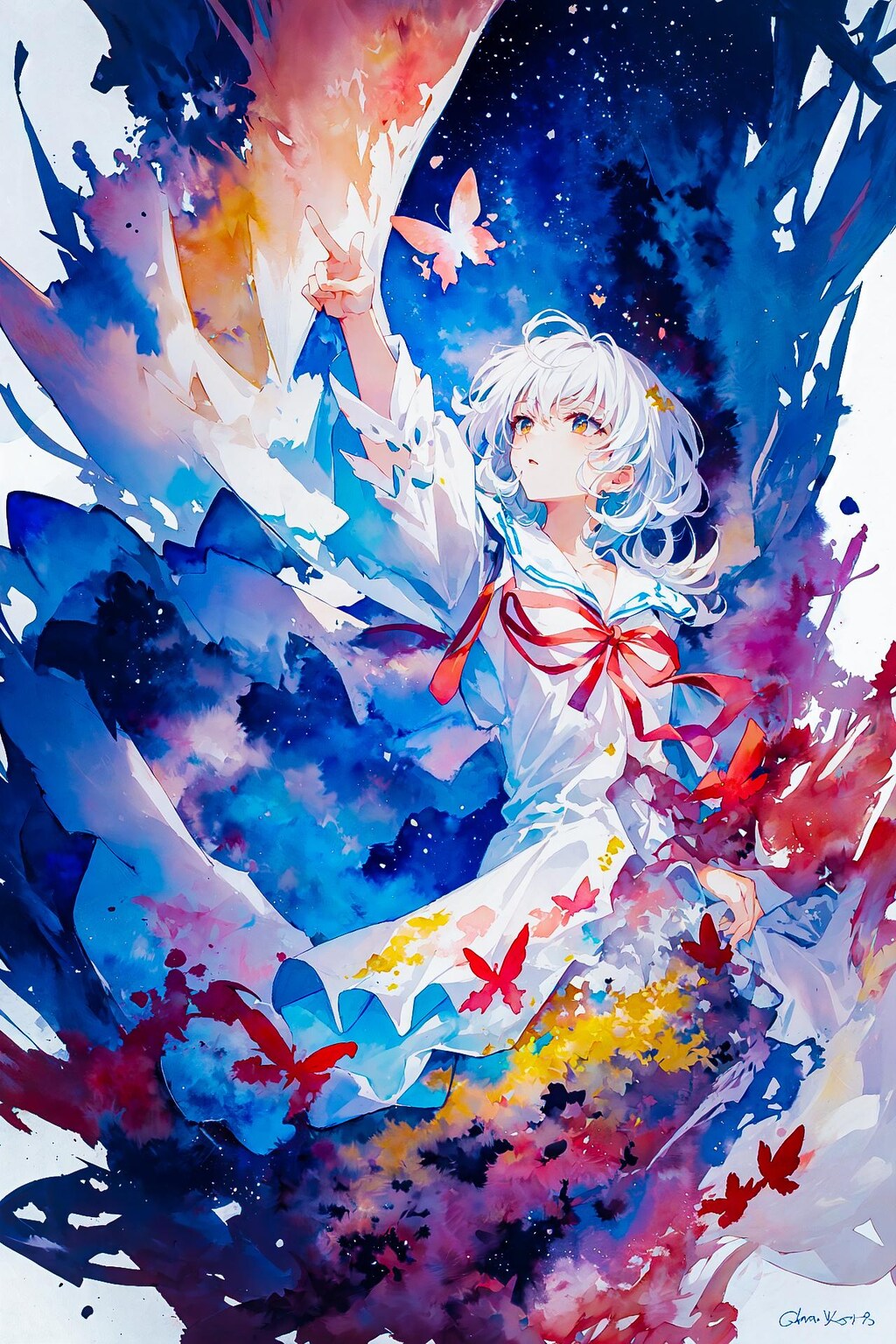 極彩色の魔法少女