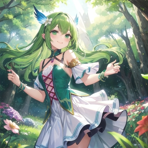森の妖精 | の人気AIイラスト・グラビア