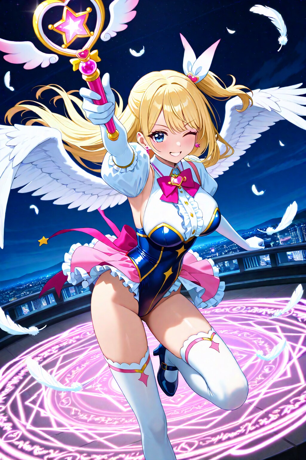 うちの子魔法少女レオタード