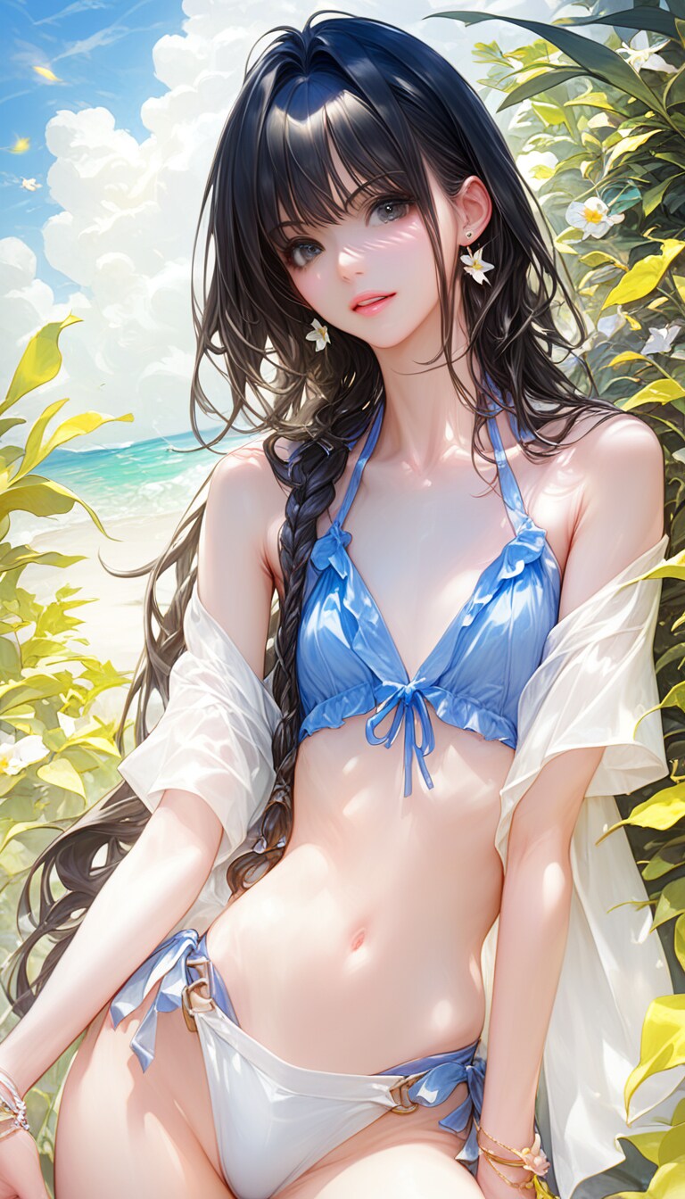 ツルペタ レイカさんの夏休みリゾート