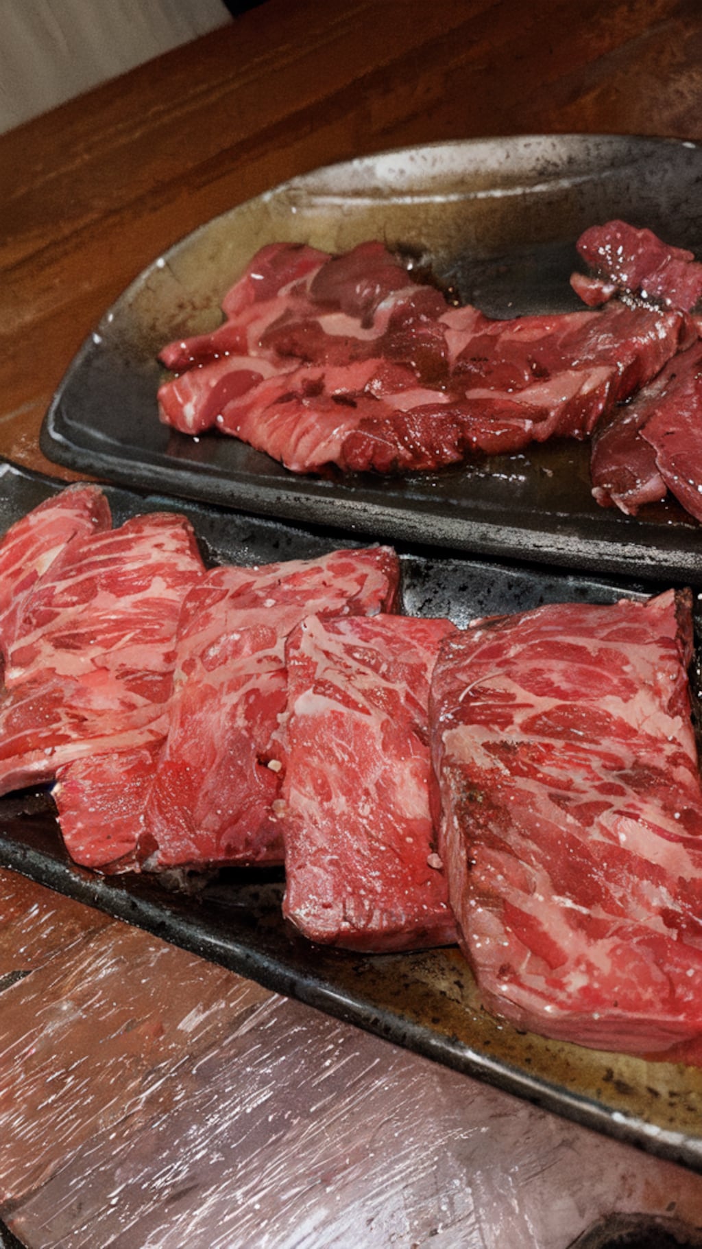 今日はいい肉が手に入ったので焼肉です！