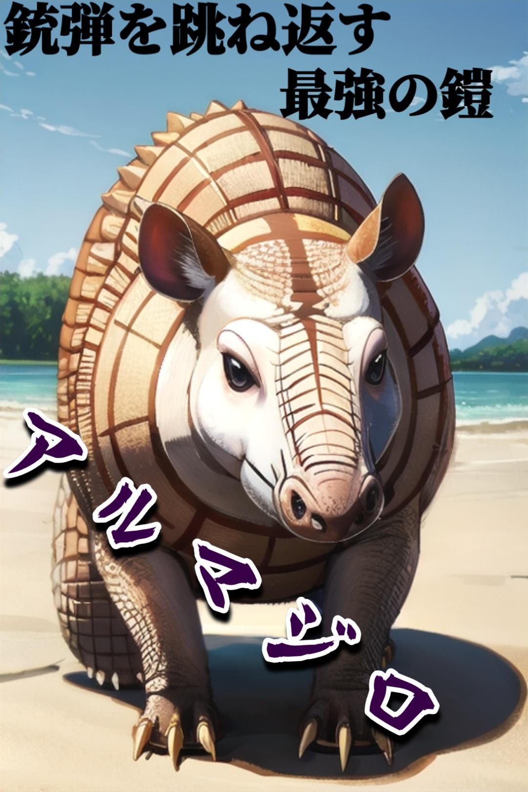 【動物】アルマジロさん
